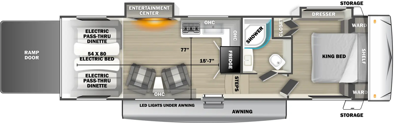 2800RLT Floorplan Image